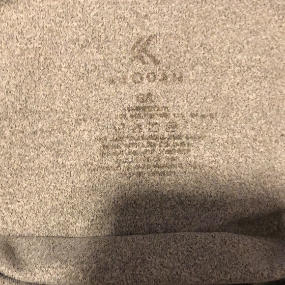 Light Heather Grey Kyodan Leggings - Picture 2 of 5